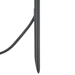 Erdspießstrahler schwarz 40cm inkl. LED Verstellbar IP65 inkl. Kabel und Stecker - Carl