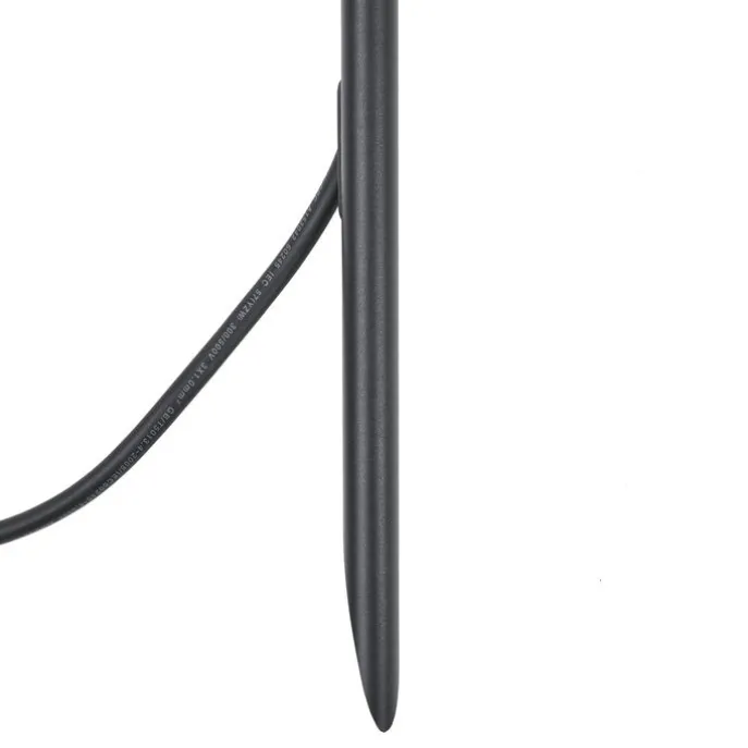 Erdspießstrahler schwarz 40cm inkl. LED Verstellbar IP65 inkl. Kabel und Stecker - Carl