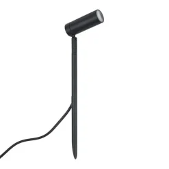 Erdspießstrahler schwarz 40cm inkl. LED Verstellbar IP65 inkl. Kabel und Stecker - Carl