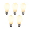 5er-Set dimmbare E27 LED-Lampen Opalglas 7W 806 lm 2200K
