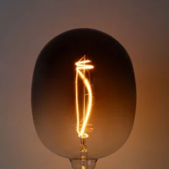 5er-Set E27 Dimmbare LED-Glühbirnen G170 Braun 4,9W 130 lm 1800K