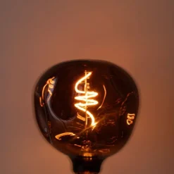 5er-Set E27 Dimmbare LED-Glühbirnen T125 Braun 4W 120 lm 1800K