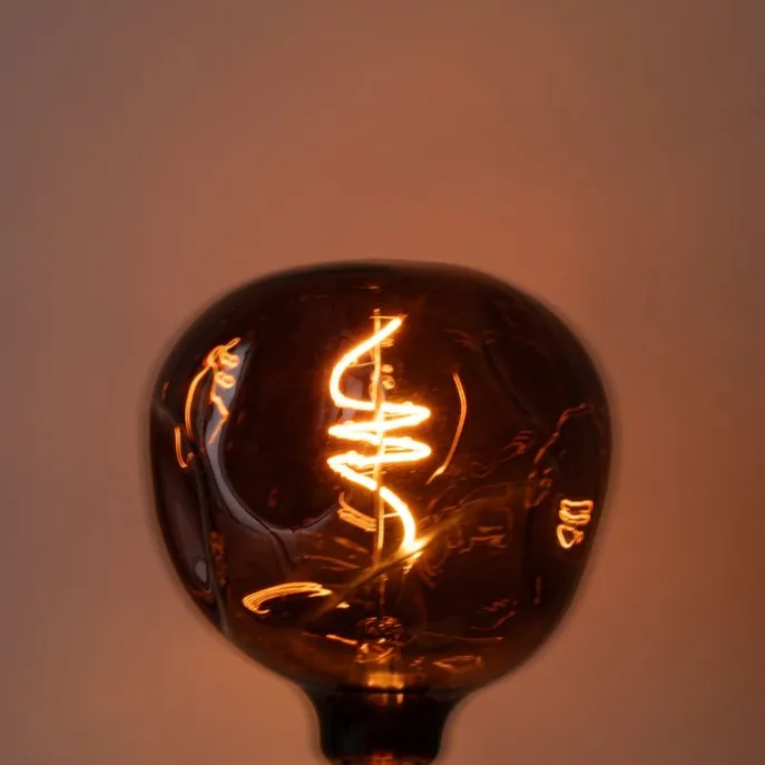 5er-Set E27 Dimmbare LED-Glühbirnen T125 Braun 4W 120 lm 1800K