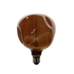 5er-Set E27 Dimmbare LED-Glühbirnen T125 Braun 4W 120 lm 1800K