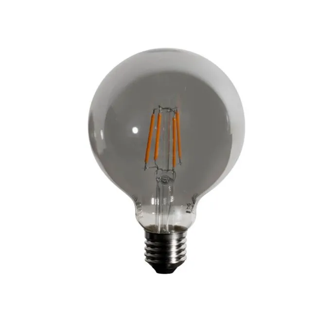 5er-Set E27 Dimmbare LED-Glühbirnen Rauch G95 5W 200 lm 1900K