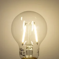 5er-Set E27 LED-Glühbirnen A60 Lux Sensor 2,5W 250 lm 3000K