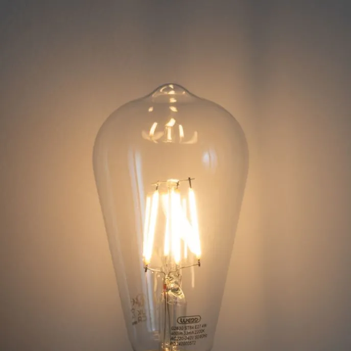 5er-Set E27 LED-Lampen A60 Lux Sensor 4W 400 lm 2200K