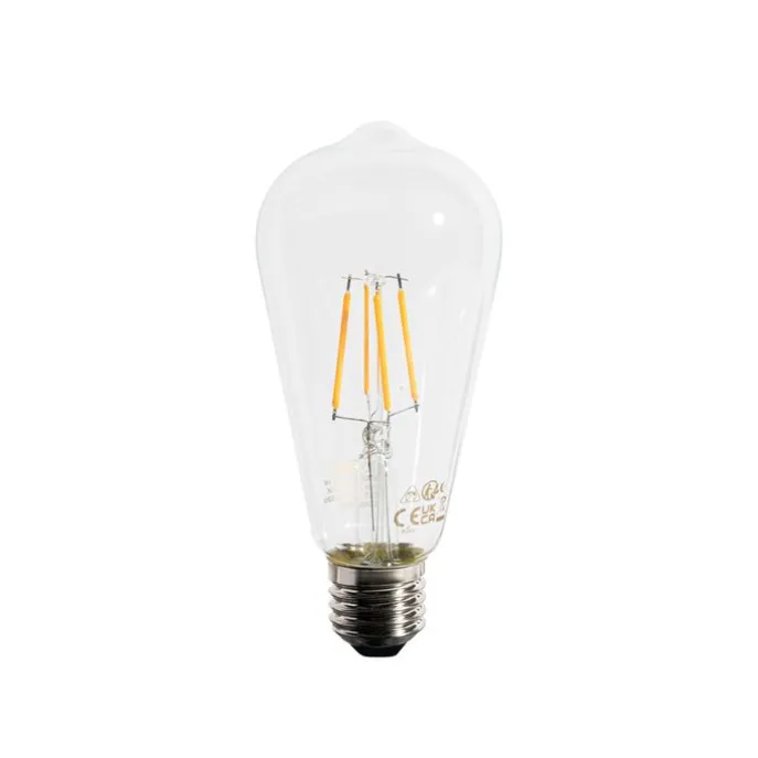 5er-Set E27 LED-Lampen A60 Lux Sensor 4W 400 lm 2200K