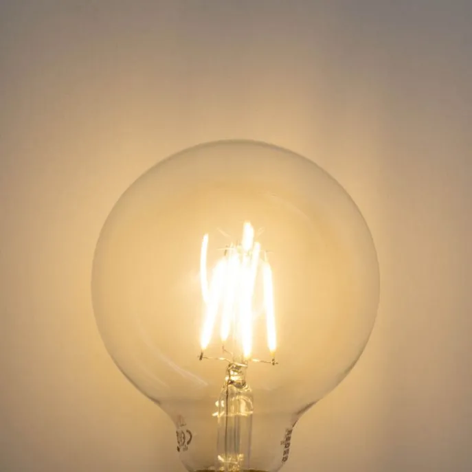 5er-Set E27 3-Stufen-Dimmbare LED-Glühbirne G95 4W 450 lm 2700K