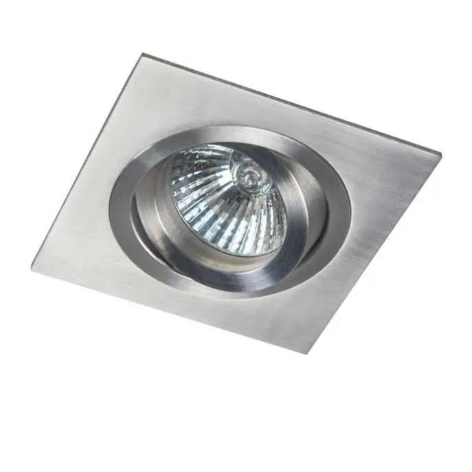 6er-Set Einbaustrahler Stahl neigbar - Lock 1