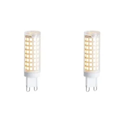 2er-Set G9 Dimmbare LED-Lampen 5,5W 500 lm 2700K