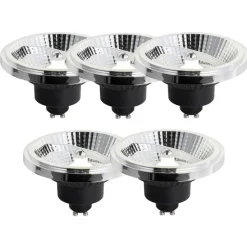 5er-Set GU10 Dimmbare LED-Lampe 111mm 10,5W 770LM 4000K