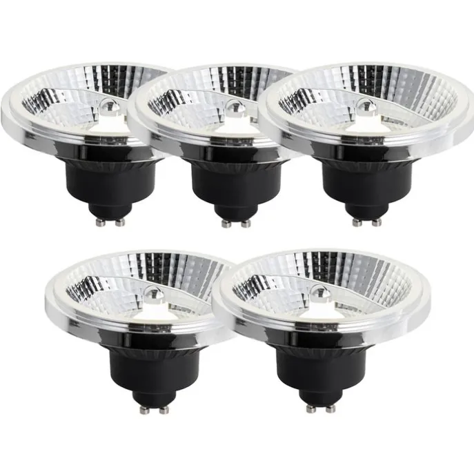 5er-Set GU10 Dimmbare LED-Lampe 111mm 10,5W 770LM 4000K