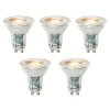 5er-Set GU10 Dimmbare LED-Lampen 3W 200 lm 2200 - 6500K