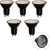 5er-Set GU10 Dimmbare LED-Lampen 50mm Honey Rate 6W 400 lm 3000K