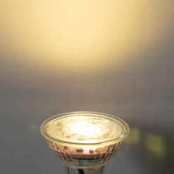 5er-Set GU10 50mm 3-Stufen-Dimmbare Kelvin LED-Lampen Klar 4,9W 450 lm 2000-2700K