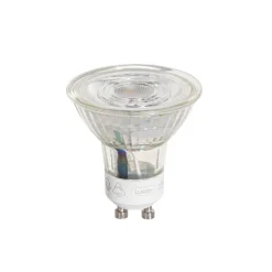 5er-Set GU10 50mm 3-Stufen-Dimmbare Kelvin LED-Lampen Klar 4,9W 450 lm 2000-2700K