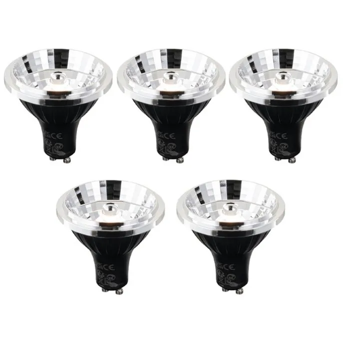 5er-Set GU10 3-Stufen-Dimmbare Kelvin LED-Lampen 70mm 6W 500 lm 2200 - 3600K