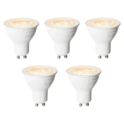 5er-Set GU10 3-Stufen-Dimmbare LED-Lampen 6W 430 lm 2000 - 6000K