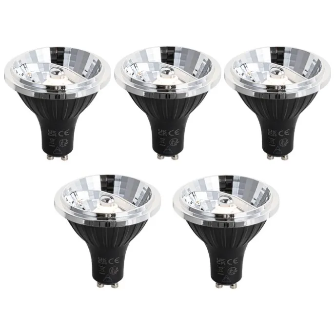 5er-Set GU10 3-Stufen-Dimmbare LED-Lampen 70mm 6,5W 600lm 2700K