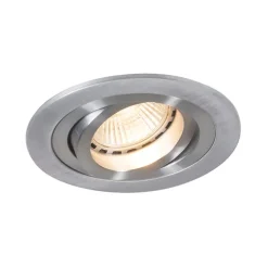 6er-Set moderne Einbaustrahler Stahl - Rondoo