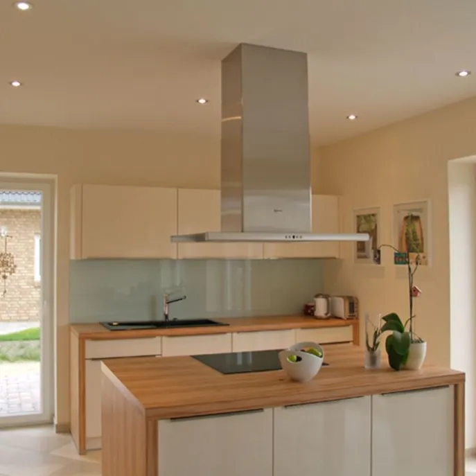 6er-Set moderne Einbaustrahler Stahl - Rondoo