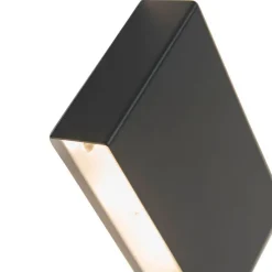 2er-Set moderne Wandleuchten schwarz - Otan