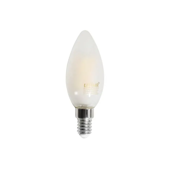 5er-Set Smart E14 LED-Glühbirnen C35 Matt 4,2W 470 lm 2700-6500K