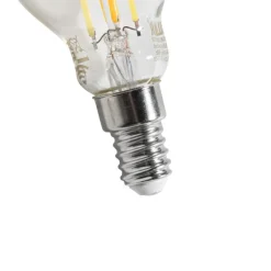 5er-Set Smart E14 LED-Lampen P45 Klar 4,2W 470 lm 2700-6500K