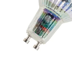 5er-Set Smart GU10 50 LED-Lampen Klar RGBW 4,5W 350 lm 2700-6000K