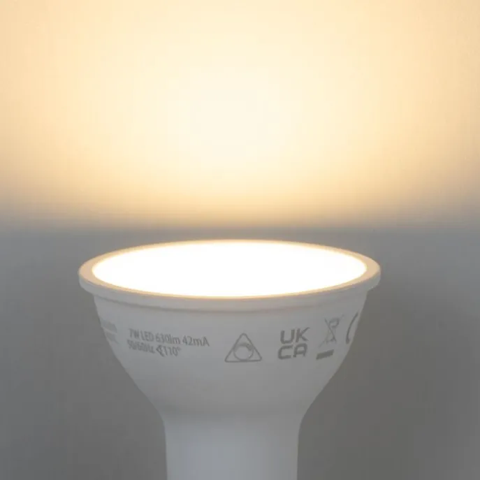 5er-Set Smart GU10 50mm Dimmbare LED-Lampen Opal 7W 630 lm 2700K