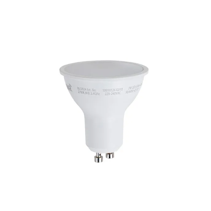 5er-Set Smart GU10 50mm Dimmbare LED-Lampen Opal 7W 630 lm 2700K