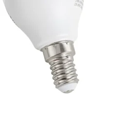 5er-Set smarte, dimmbare E14-LED-Lampen G45 Opal 4,9 W 470 lm 2700-6500 K