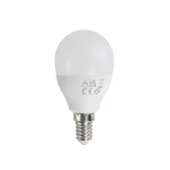 5er-Set smarte, dimmbare E14-LED-Lampen G45 Opal 4,9 W 470 lm 2700-6500 K