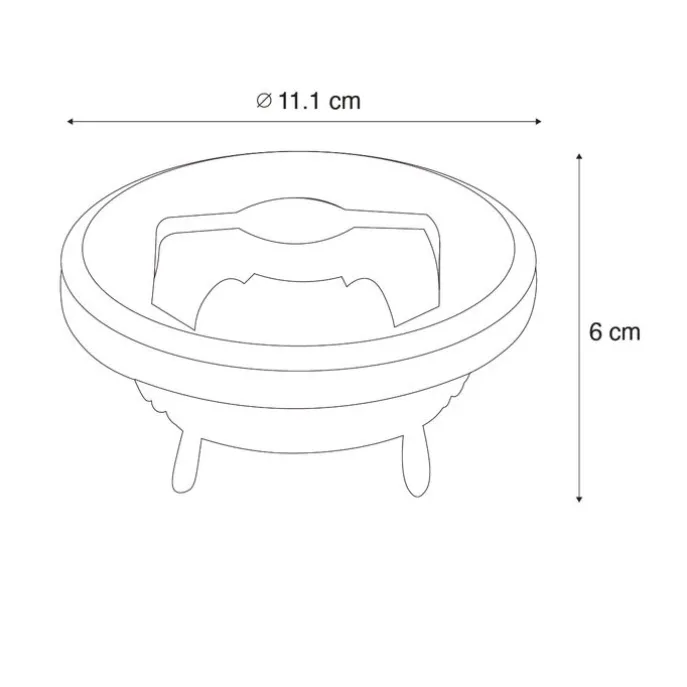 G53 dimmbare LED-Lampe AR111 12W 600 lm 2700K