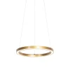 Goldene Pendelleuchte 40 cm inkl. LED 3-stufig dimmbar - Girello