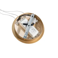 Goldene Pendelleuchte 80cm inkl. LED 3-stufig dimmbar - Girello