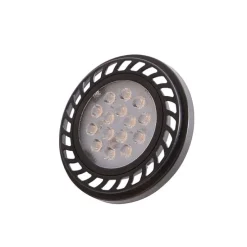 GU10 dimmbare LED AR111 schwarz 8W 600 lm 2700K