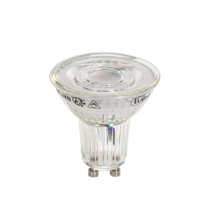 GU10 50mm dimmbare Kelvin LED-Glühbirne klar 4,9W 400 lm 2200-3000K