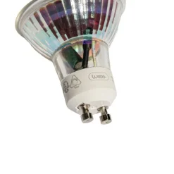 GU10 50mm Dimmbare LED-Glühbirne Klar 4,9W 450 lm 2700K