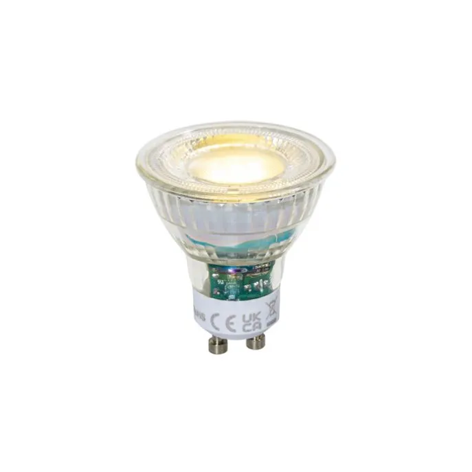GU10 50mm Dimmbare LED-Glühbirne Klar 2,5W 450 lm 3000K