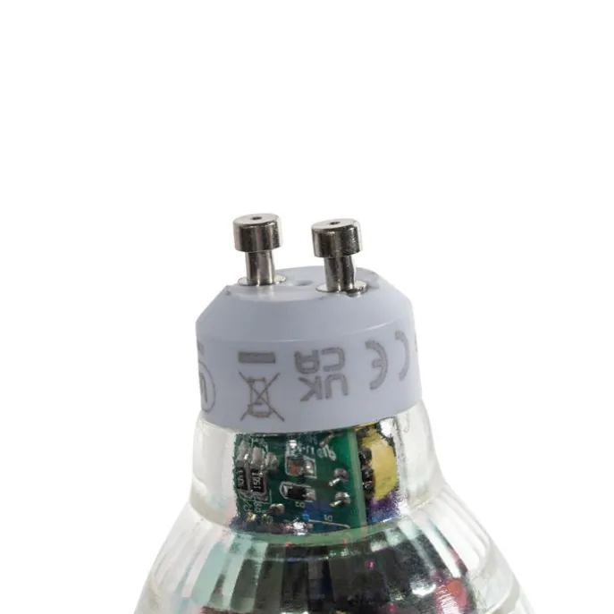 GU10 50mm Dimmbare LED-Glühbirne Klar 2,5W 450 lm 3000K