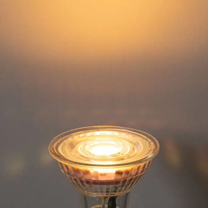 GU10 50mm LED-Glühbirne klar 3W 200 lm 2200K