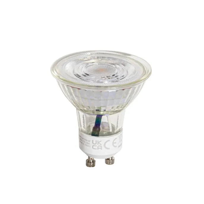 GU10 50mm 3-Stufen-Dimmbar in Kelvin LED-Lampe Klar 4,5W 380 lm 2000-2700K