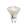 GU10 50mm 3-Stufen-Dimmbare Kelvin LED-Glühbirne Klar 4,9W 450 lm 2000-2700K