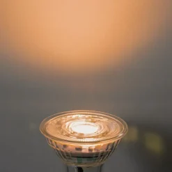 GU10 50mm 3-Stufen-Dimmbare Kelvin LED-Glühbirne Klar 4,9W 450 lm 2000-2700K