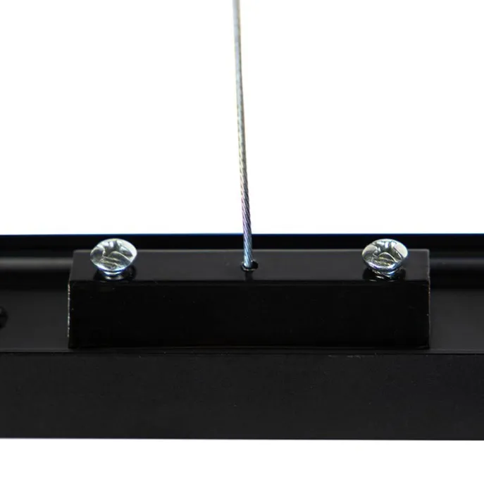 Hängebeschlag für 1-Phasenschiene schwarz - Iconic