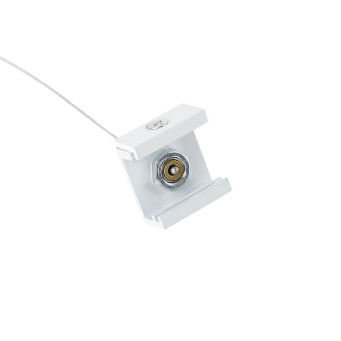 Hängebeschlag für 3-phasiges Schienensystem weiß - 3-phasig