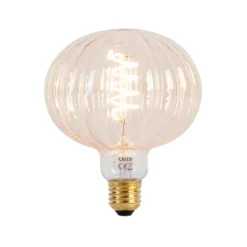 Hängelampe gold 3-flammig inkl. LED amber dimmbar - Cava Luxe