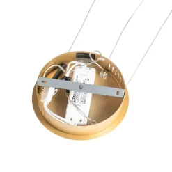 Hängelampe gold inkl. LED 3-Stufen dimmbar 3-flammig - Rondas